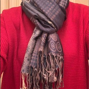 Beautiful Pashmina Scarf -blue tones